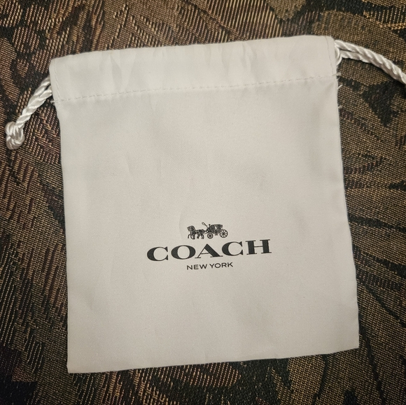 Coach Handbags - Coach Drawstring Jewelry Bag, Cloth Coach Bag